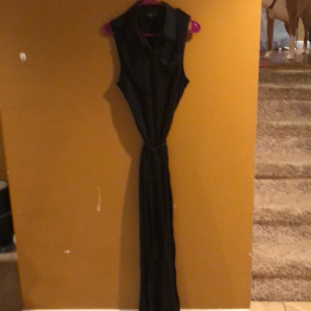 Long black dress